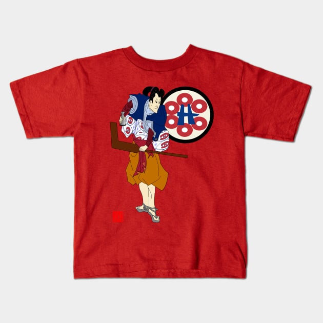 Montreal Canadiens Samurai Kids T-Shirt by BennySensei